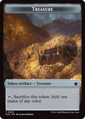 Food // Treasure Double-Sided Token [Foundations Tokens] | Tabernacle Games