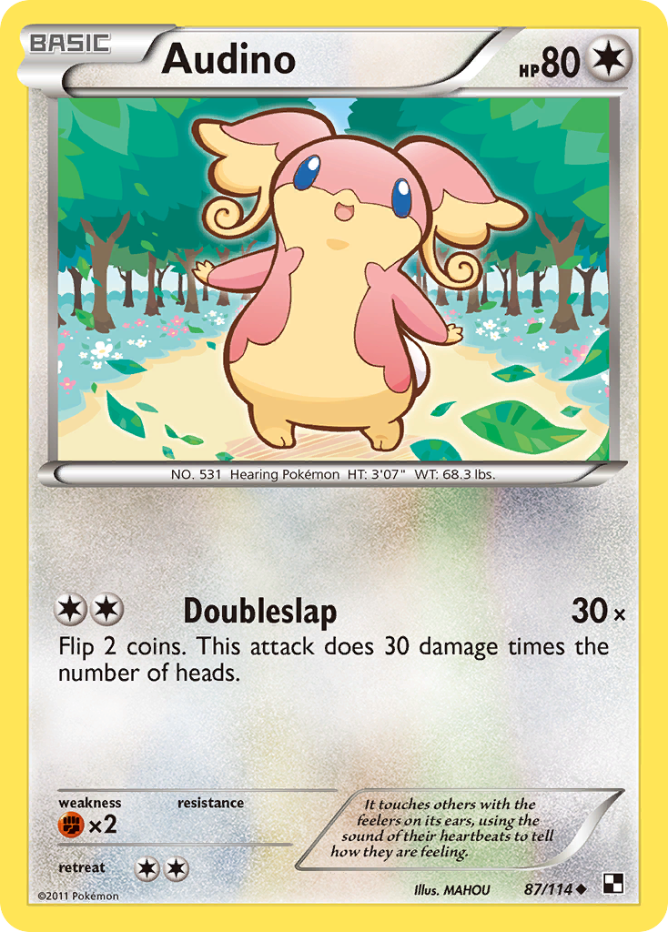 Audino (87/114) [Black & White: Base Set] | Tabernacle Games