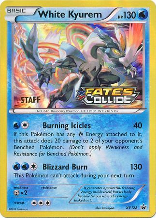 White Kyurem (XY128) (Staff) [XY: Black Star Promos] | Tabernacle Games