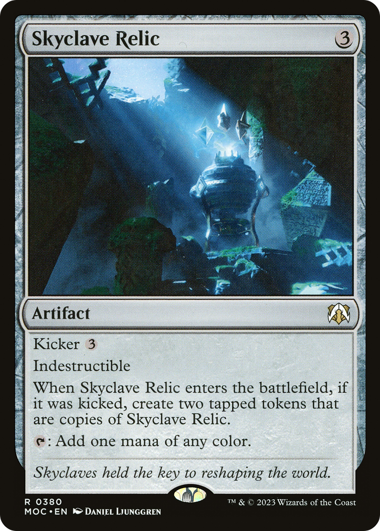 Skyclave Relic [March of the Machine Commander] | Tabernacle Games
