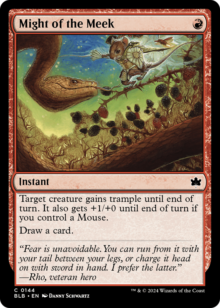 Might of the Meek [Bloomburrow] | Tabernacle Games