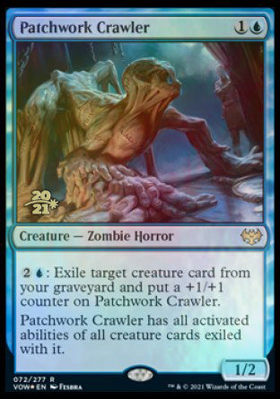 Patchwork Crawler [Innistrad: Crimson Vow Prerelease Promos] | Tabernacle Games