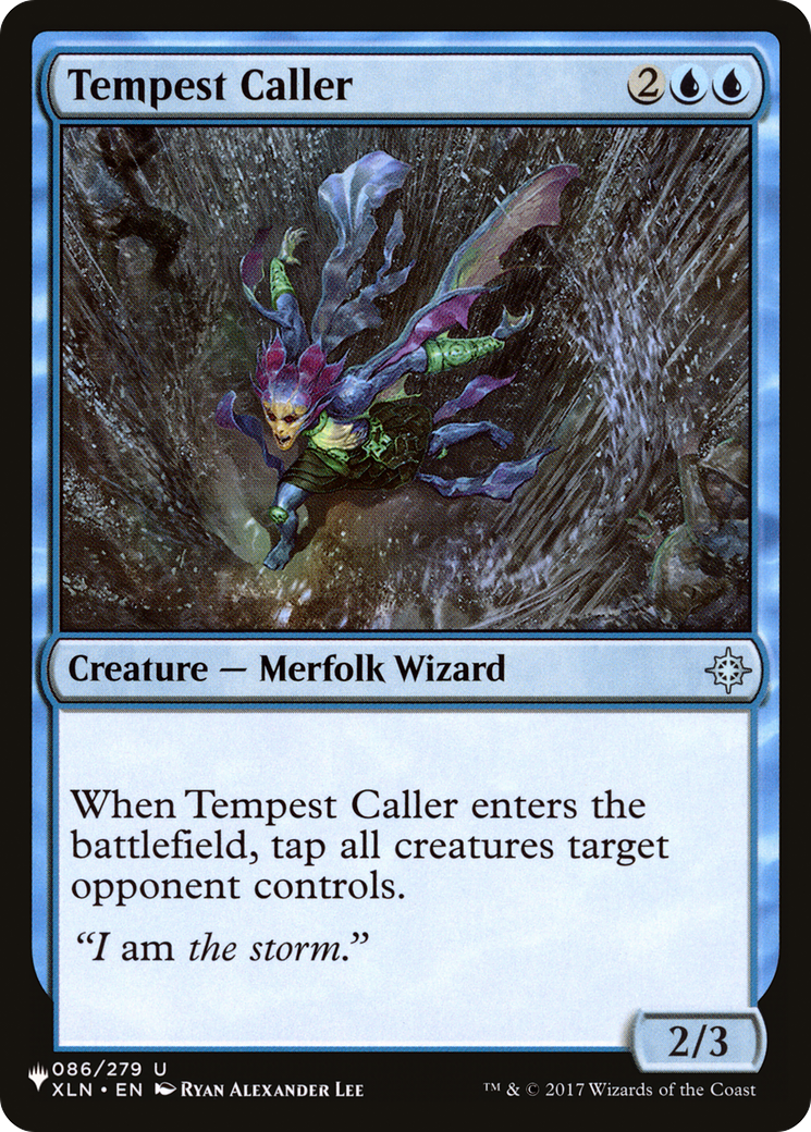 Tempest Caller [The List Reprints] | Tabernacle Games