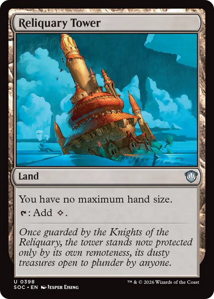 Reliquary Tower [Secrets of Strixhaven Commander] | Tabernacle Games