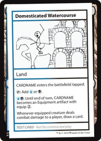 Domesticated Watercourse (2021 Edition) [Mystery Booster Playtest Cards] | Tabernacle Games