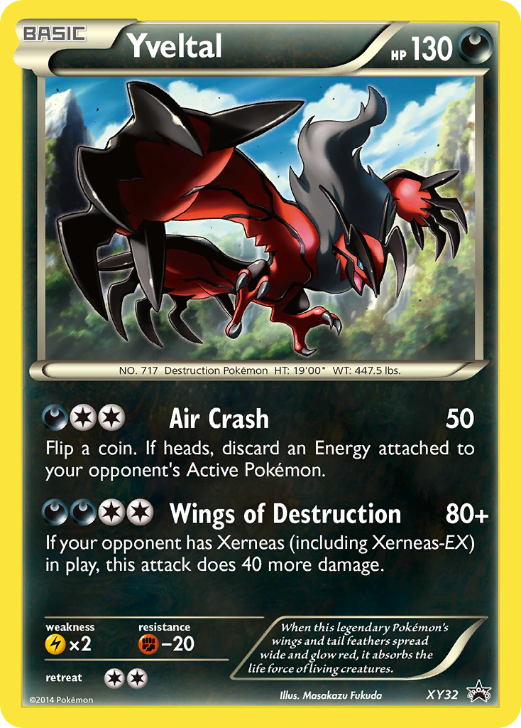 Yveltal (XY32) [XY: Black Star Promos] | Tabernacle Games