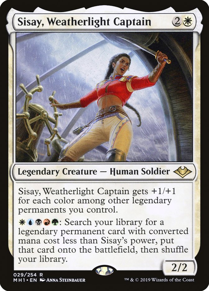 Sisay, Weatherlight Captain [Modern Horizons] | Tabernacle Games