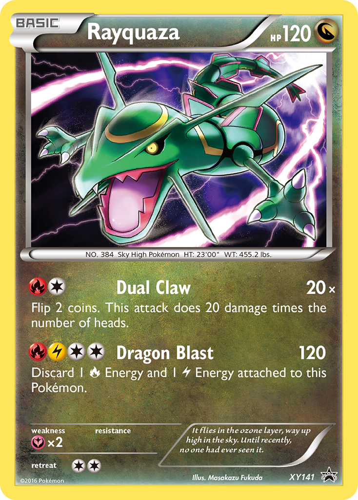 Rayquaza (XY141) [XY: Black Star Promos] | Tabernacle Games