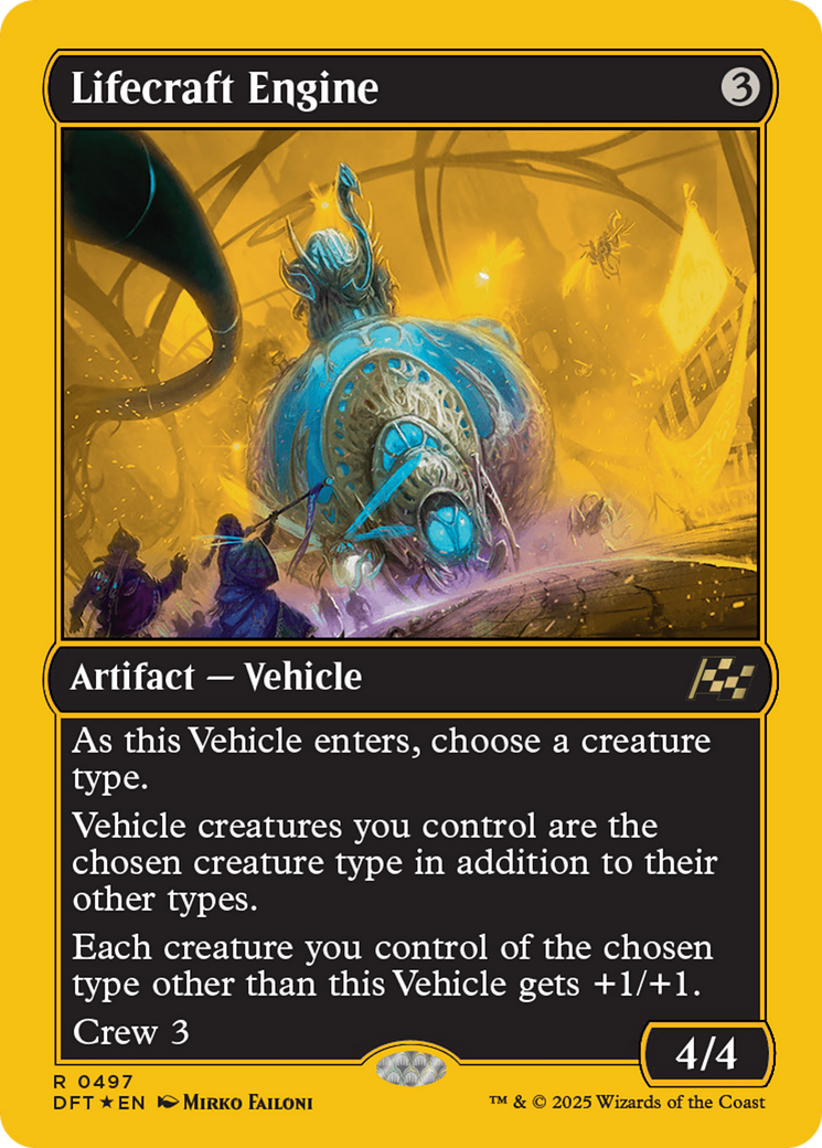 Lifecraft Engine (First-Place Foil) [Aetherdrift] | Tabernacle Games