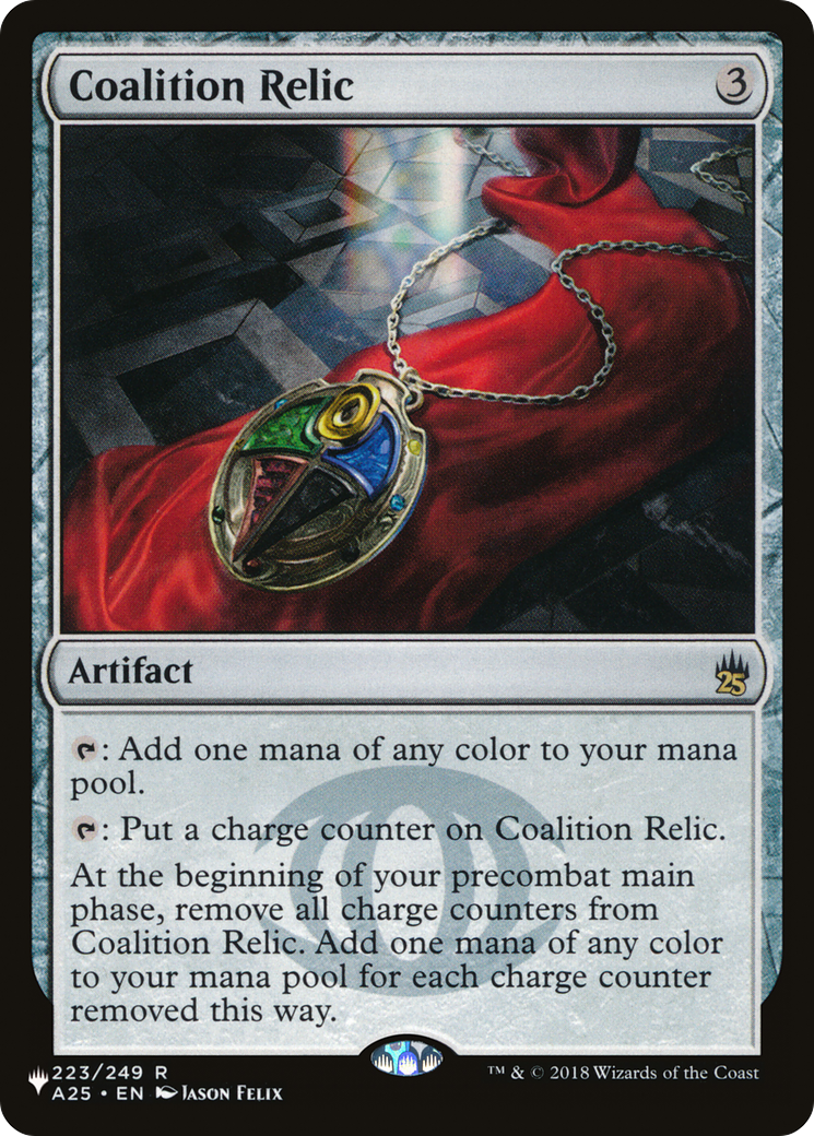 Coalition Relic (A25) [The List Reprints] | Tabernacle Games