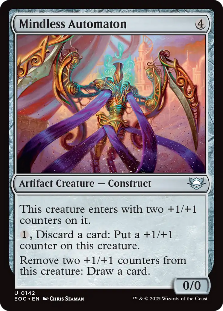 Mindless Automaton [Edge of Eternities Commander] | Tabernacle Games