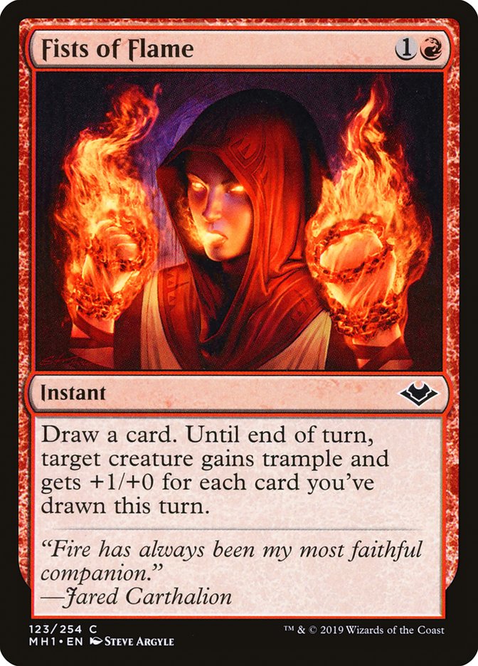 Fists of Flame [Modern Horizons] | Tabernacle Games