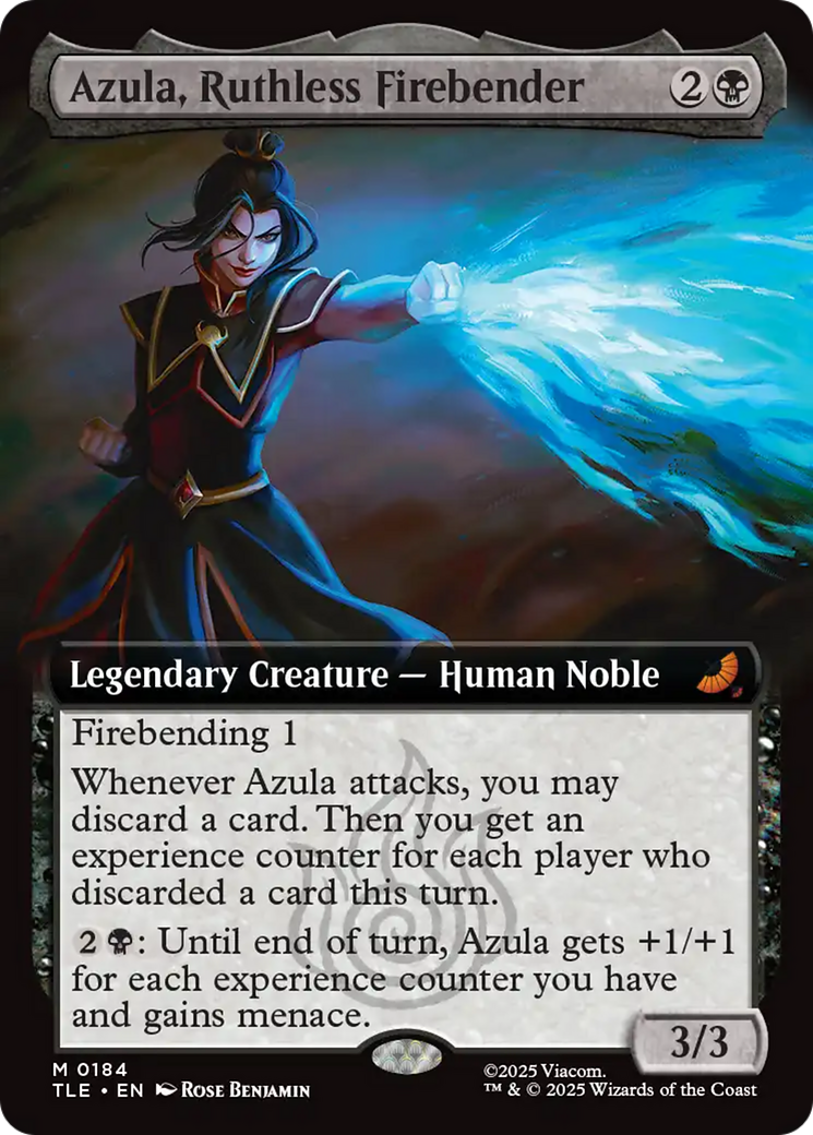 Azula, Ruthless Firebender (Extended Art) [Avatar: The Last Airbender: Eternal-Legal] | Tabernacle Games