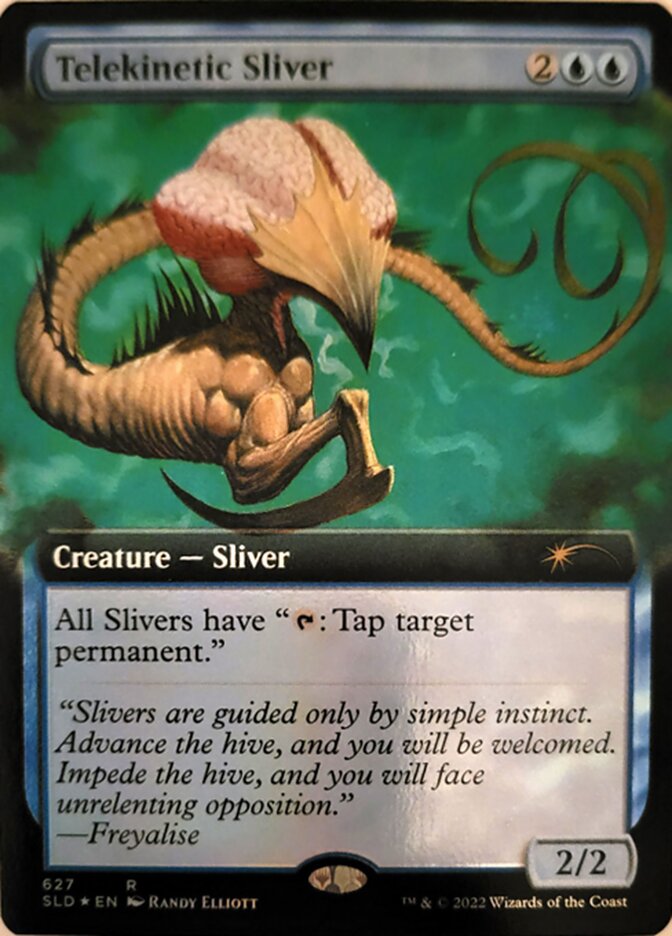 Telekinetic Sliver (Extended Art) [Secret Lair Drop Promos] | Tabernacle Games