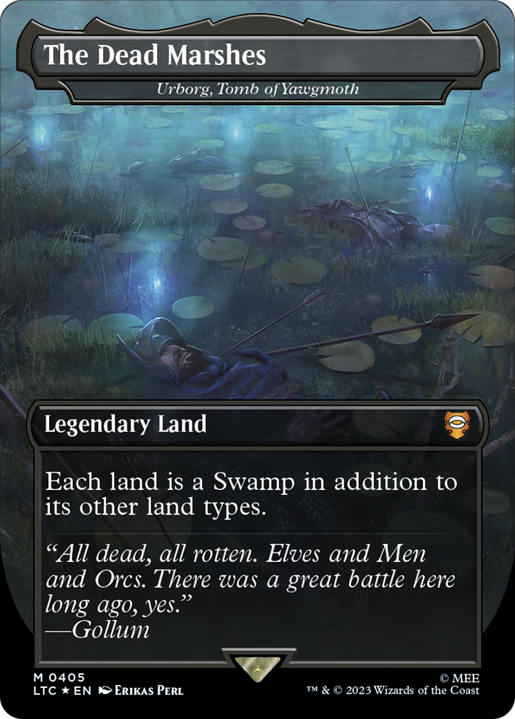 The Dead Marshes - Urborg, Tomb of Yawgmoth (Surge Foil Realms and Relics) [The Lord of the Rings: Tales of Middle-Earth Commander] | Tabernacle Games