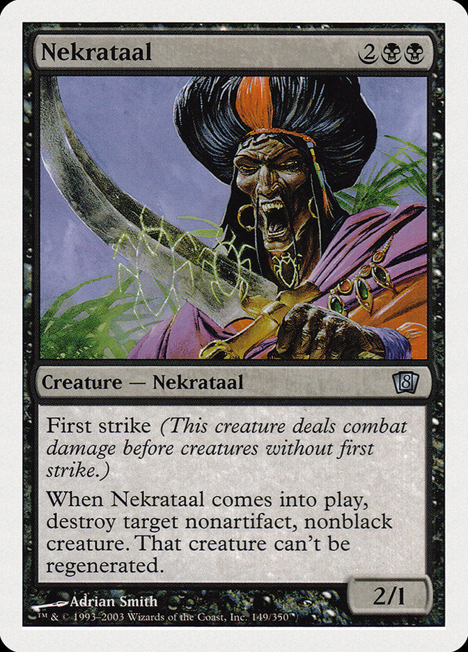 Nekrataal (8th Edition) [Oversize Cards] | Tabernacle Games