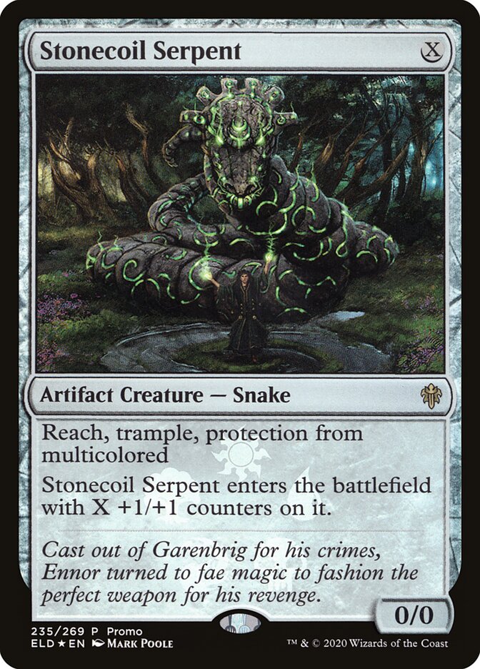 Stonecoil Serpent [Resale Promos] | Tabernacle Games
