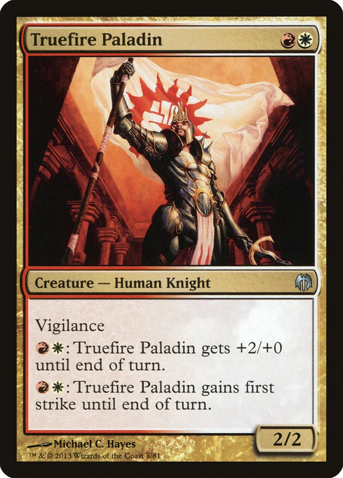 Truefire Paladin [Duel Decks: Heroes vs. Monsters] | Tabernacle Games