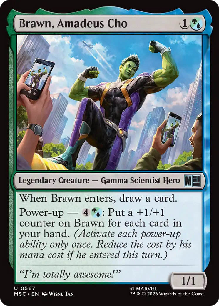 Brawn, Amadeus Cho [Marvel Super Heroes Commander] | Tabernacle Games
