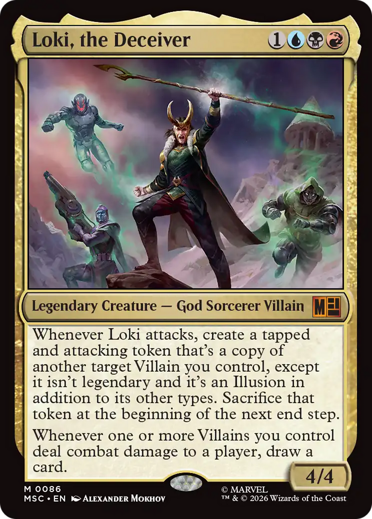 Loki, the Deceiver (Surge Foil) [Marvel Super Heroes Commander] | Tabernacle Games