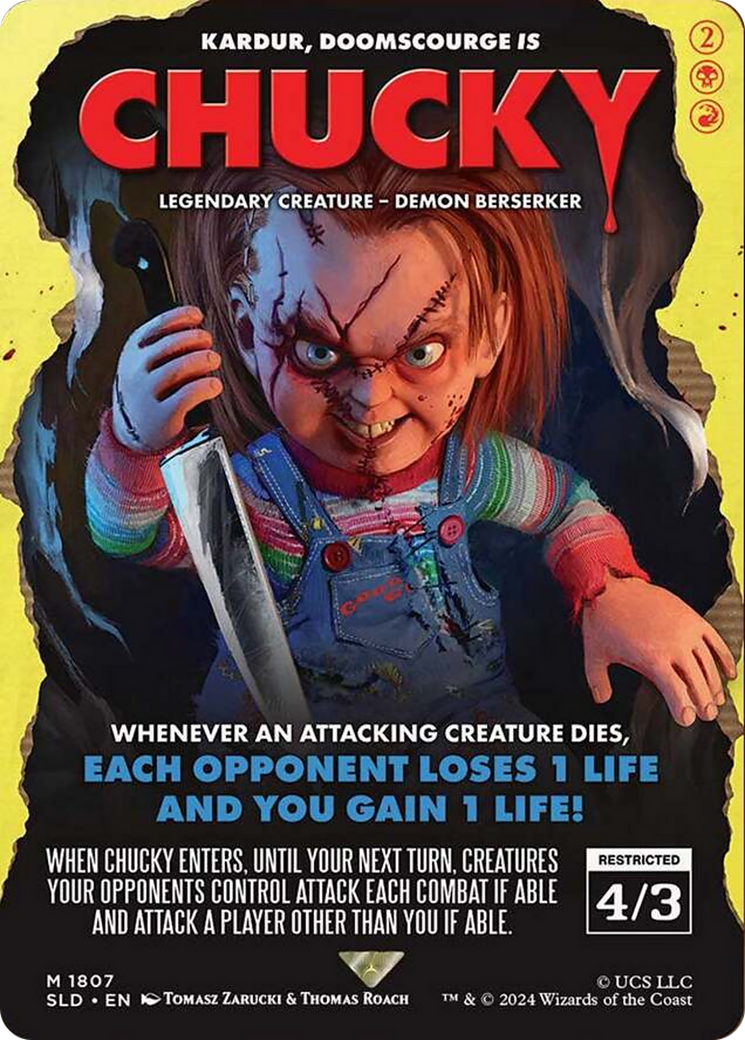 Chucky - Kardur, Doomscourge [Secret Lair Drop Series] | Tabernacle Games