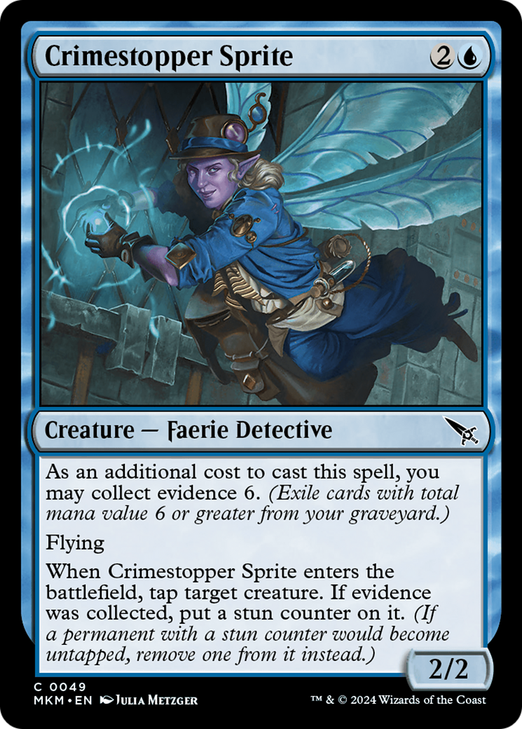 Crimestopper Sprite [Murders at Karlov Manor] | Tabernacle Games
