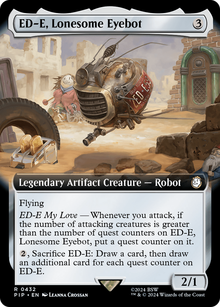 ED-E, Lonesome Eyebot (Extended Art) [Fallout] | Tabernacle Games