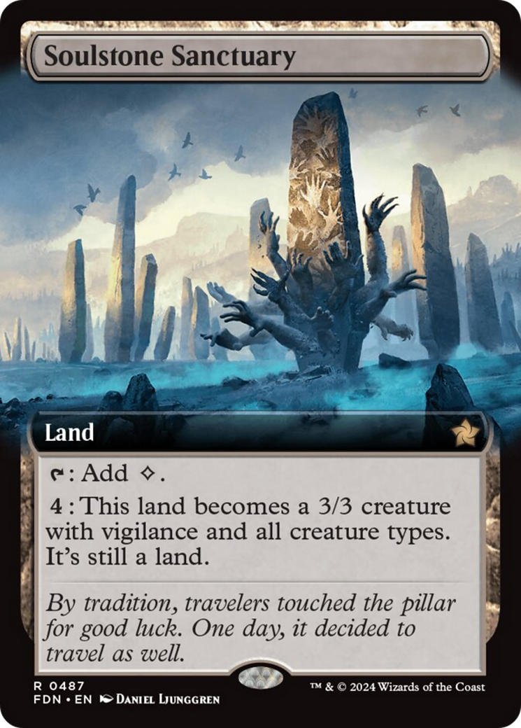 Soulstone Sanctuary (Extended Art) [Foundations] | Tabernacle Games