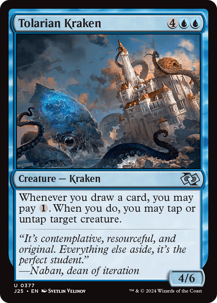 Tolarian Kraken [Foundations Jumpstart] | Tabernacle Games