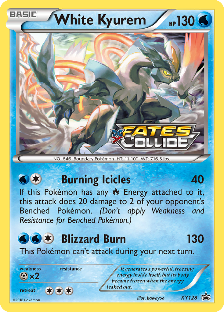 White Kyurem (XY128) [XY: Black Star Promos] | Tabernacle Games