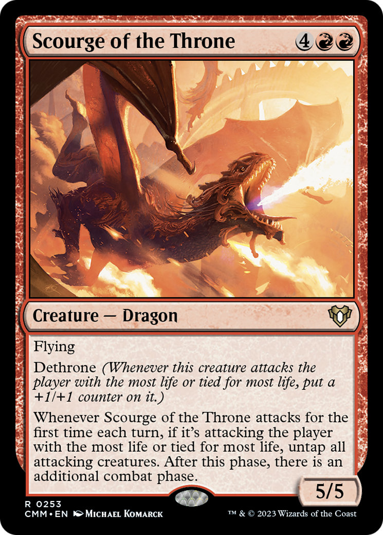 Scourge of the Throne [Commander Masters] | Tabernacle Games