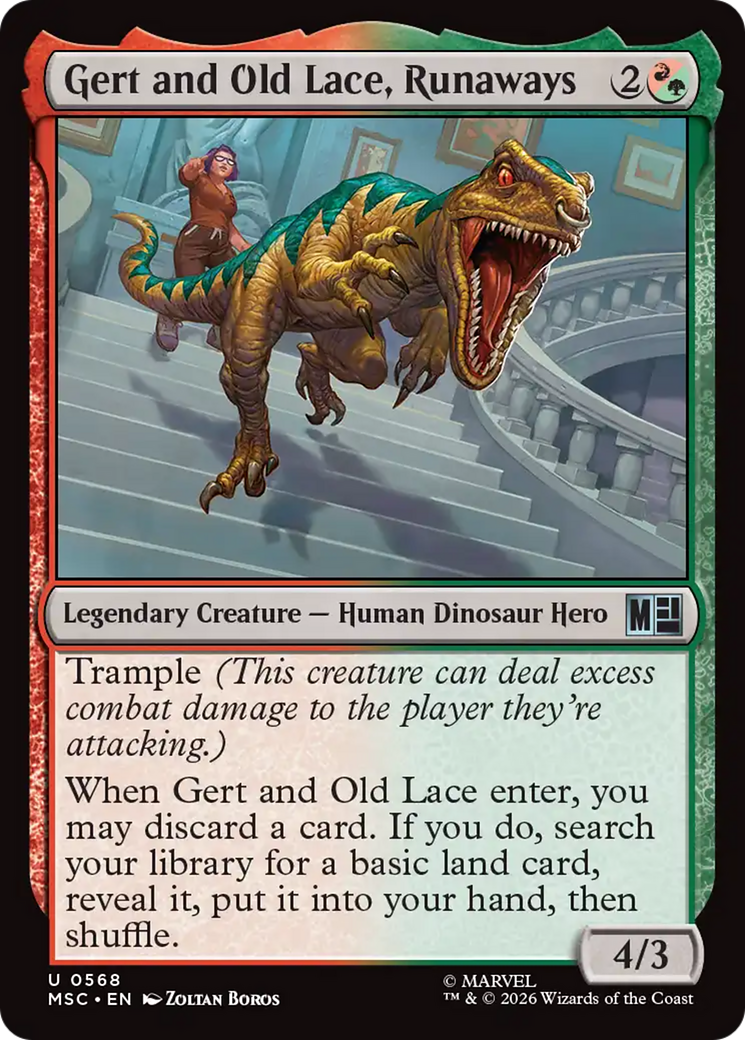 Gert and Old Lace, Runaways [Marvel Super Heroes Commander] | Tabernacle Games