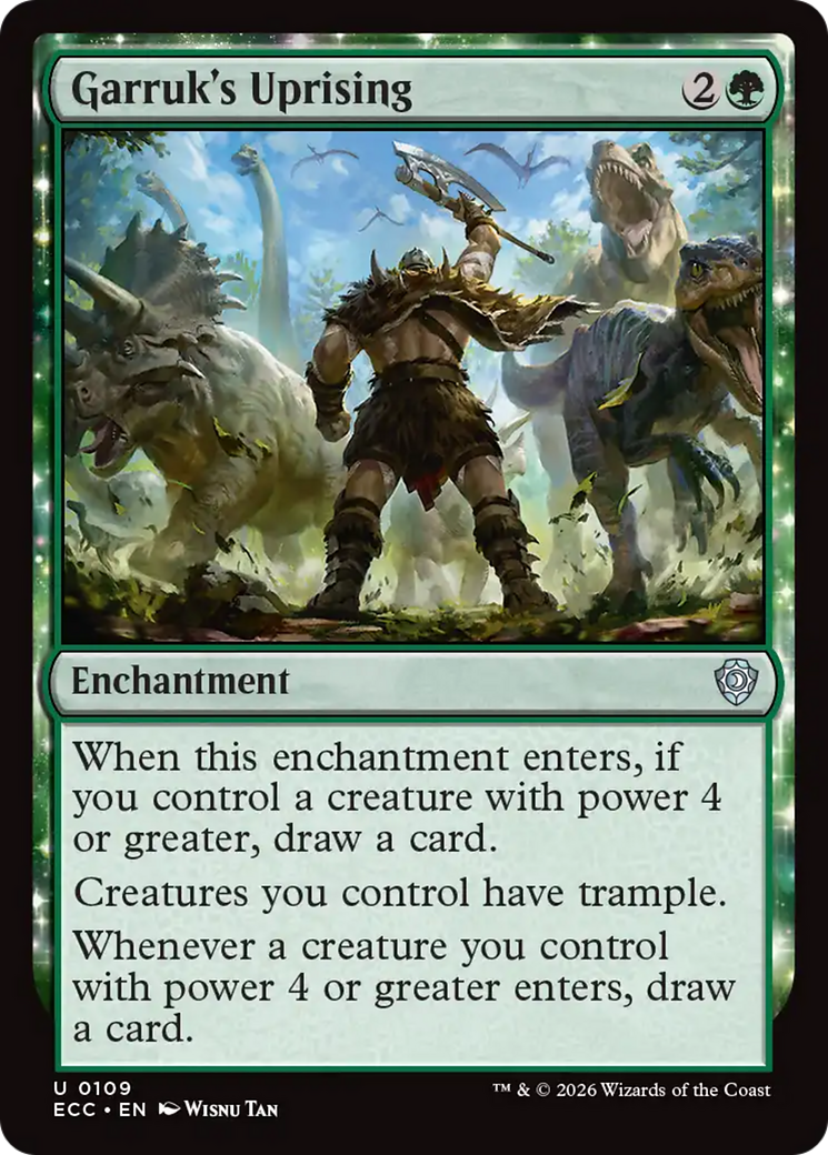 Garruk's Uprising [Lorwyn Eclipsed Commander] | Tabernacle Games
