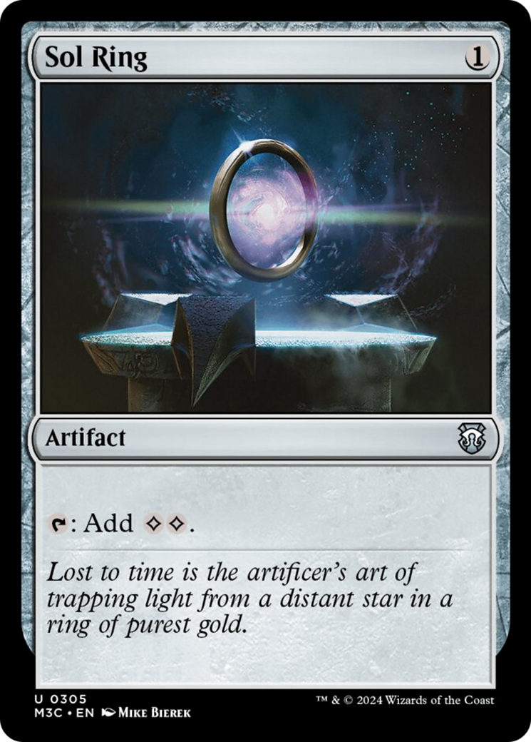 Sol Ring (Ripple Foil) [Modern Horizons 3 Commander] | Tabernacle Games