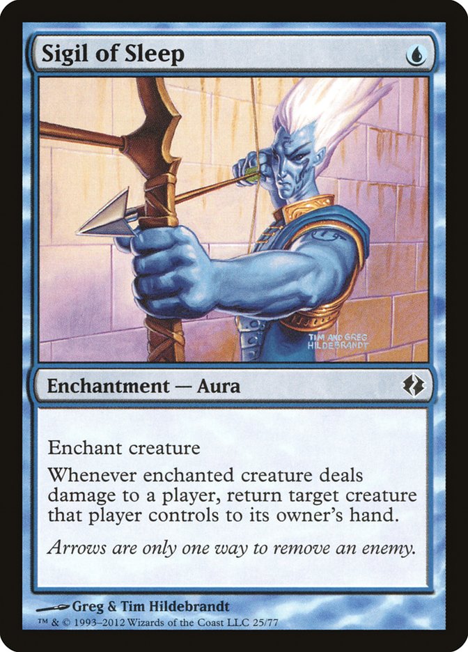 Sigil of Sleep [Duel Decks: Venser vs. Koth] | Tabernacle Games
