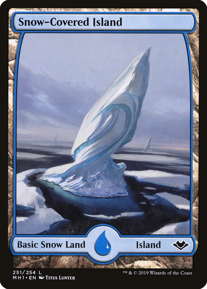Snow-Covered Island [Modern Horizons] | Tabernacle Games