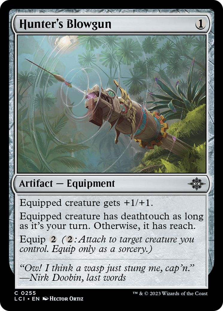 Hunter's Blowgun [The Lost Caverns of Ixalan] | Tabernacle Games