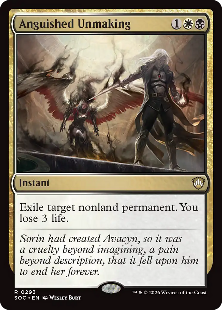 Anguished Unmaking [Secrets of Strixhaven Commander] | Tabernacle Games