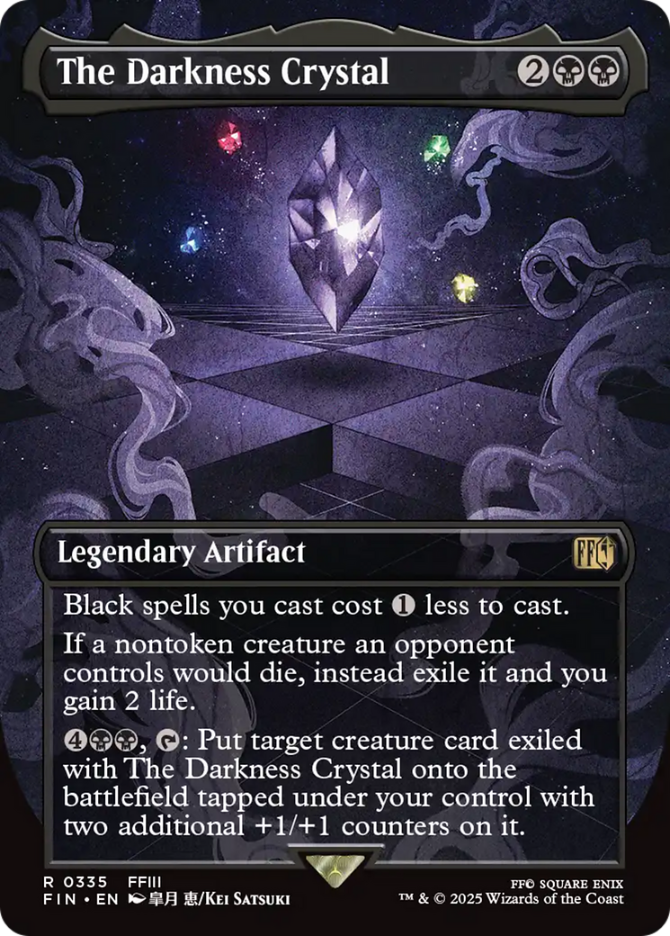 The Darkness Crystal (Borderless) [FINAL FANTASY] | Tabernacle Games