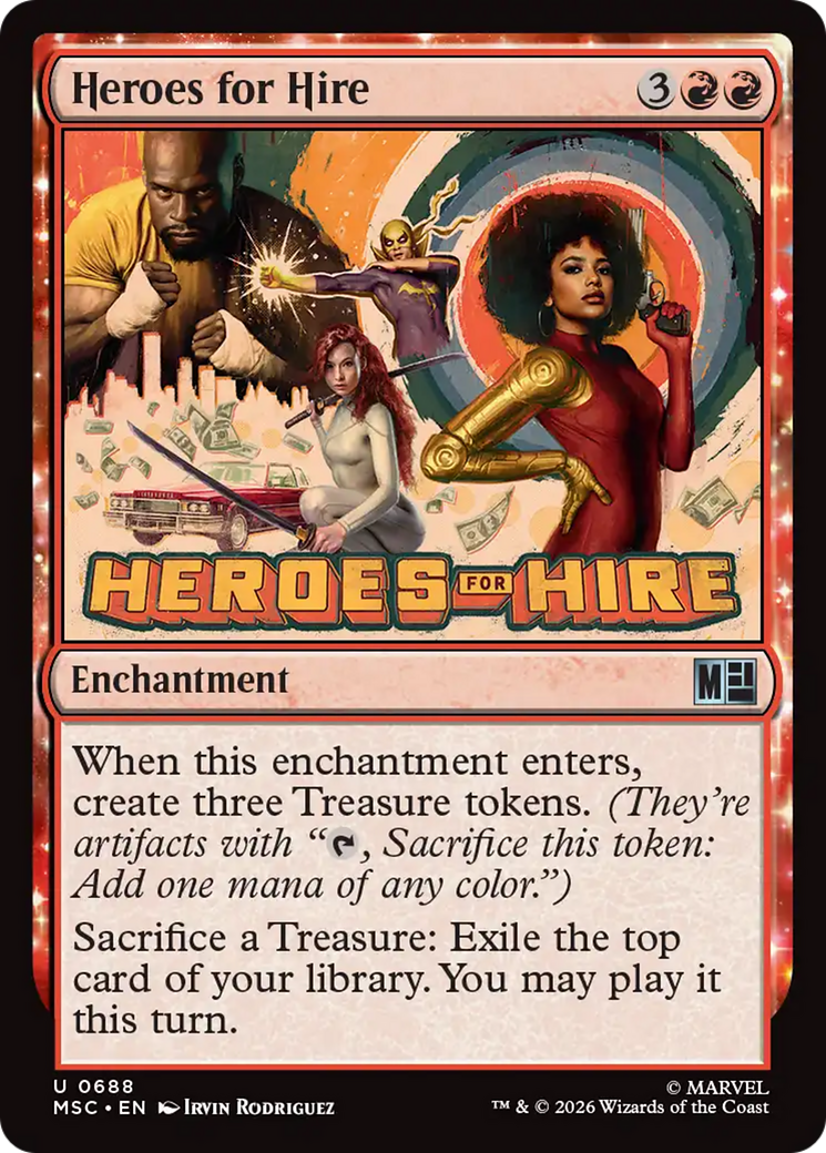 Heroes for Hire [Marvel Super Heroes Commander] | Tabernacle Games