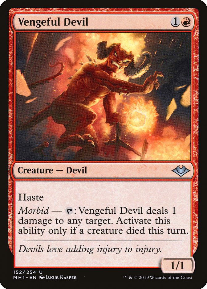 Vengeful Devil [Modern Horizons] | Tabernacle Games