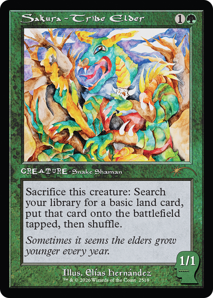 Sakura-Tribe Elder (2518) [Secret Lair Drop Series] | Tabernacle Games