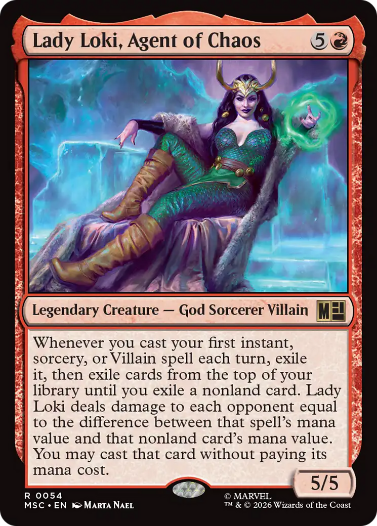 Lady Loki, Agent of Chaos [Marvel Super Heroes Commander] | Tabernacle Games