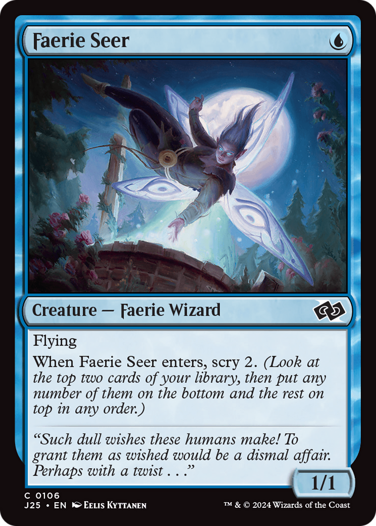 Faerie Seer [Foundations Jumpstart] | Tabernacle Games