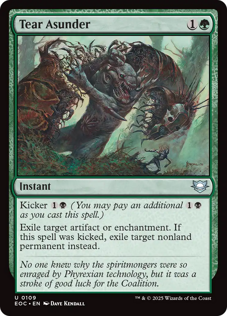 Tear Asunder [Edge of Eternities Commander] | Tabernacle Games
