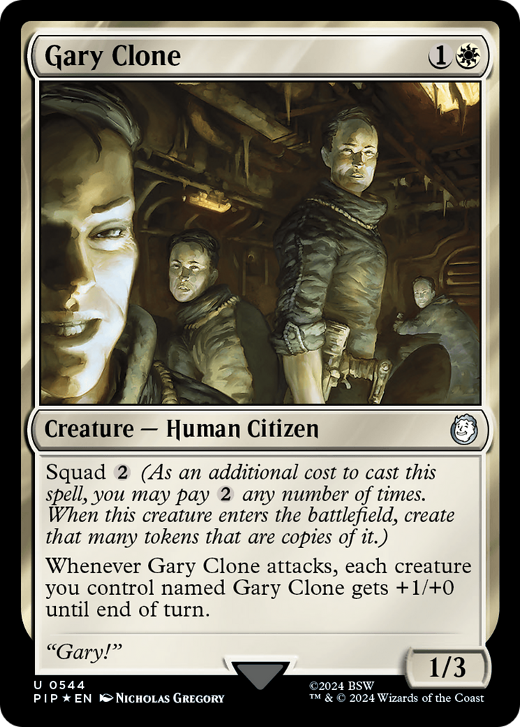 Gary Clone (Surge Foil) [Fallout] | Tabernacle Games