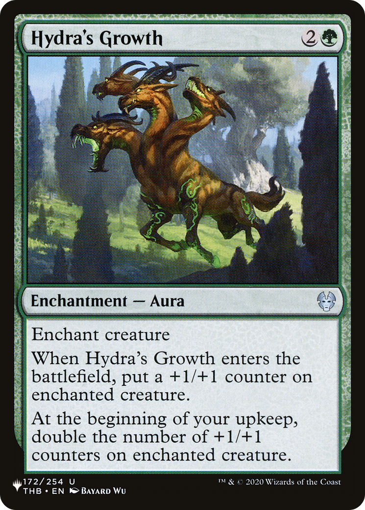 Hydra's Growth [The List Reprints] | Tabernacle Games