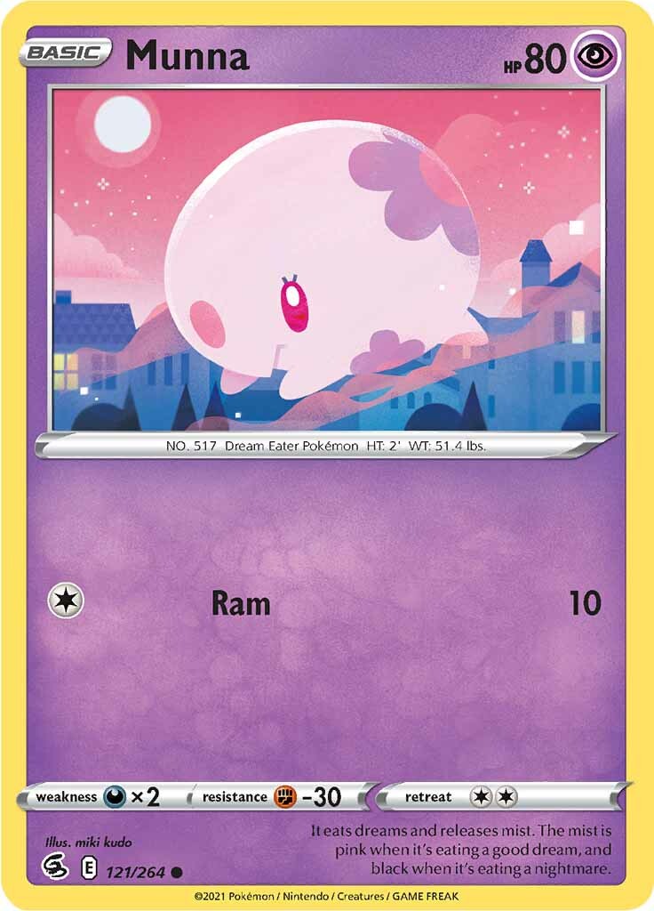 Munna (121/264) [Sword & Shield: Fusion Strike] | Tabernacle Games