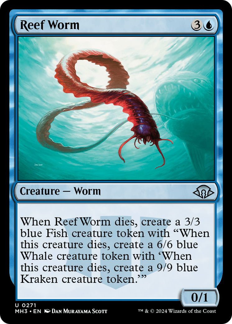 Reef Worm [Modern Horizons 3] | Tabernacle Games