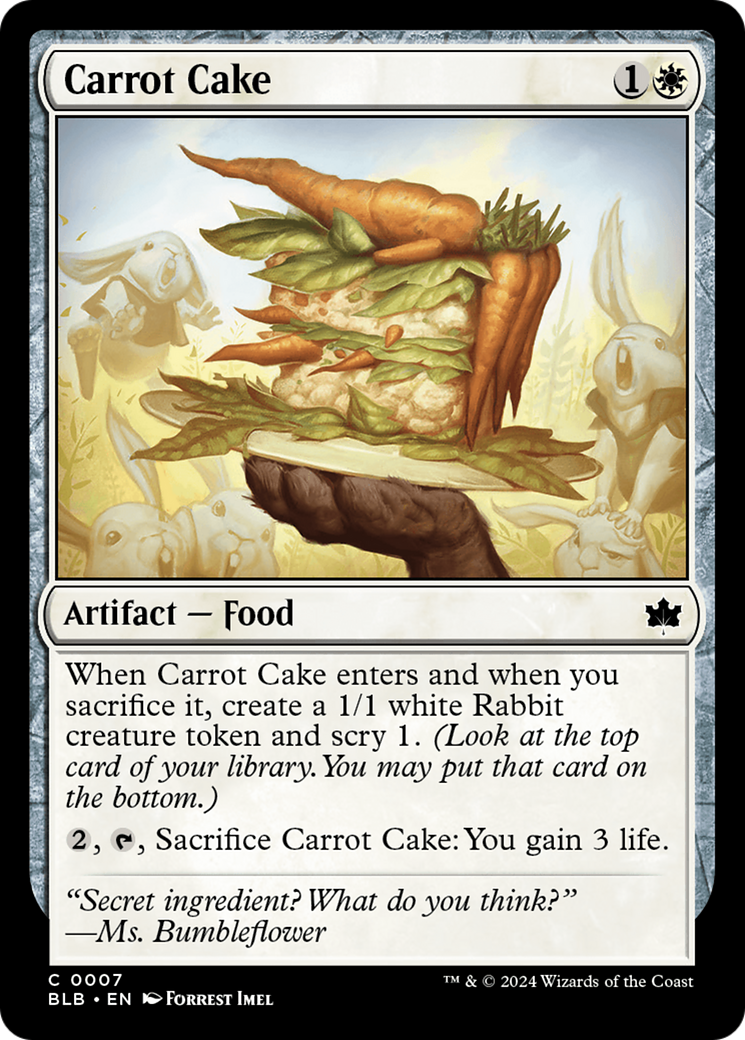 Carrot Cake [Bloomburrow] | Tabernacle Games